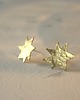 kolczyki z mosiądzu Kolczyki-gwiazdki