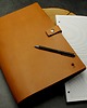 notatniki i albumy Notes A4 w skórzanej okładce