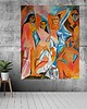 obrazy Duży obraz olej na płótnie pablo picasso panny z Awinion