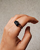 pierścionki srebrne Pierścionek BLACK amulet