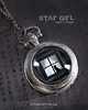 wisiory Black Cat (Star Girl) - sekretnik - zegarek