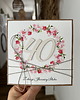 kartki scrapbooking Wyjątkowa kartka ręcznie robiona życzenia z okazji 40. rocznicy ślubu