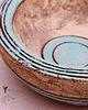 miski i misy Ceramiczna misa - turkus i brąz