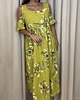 sukienki maxi damskie Lniana sukienka Verde