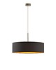 lampy wiszące Designerska lampa wisząca ze złotym wnętrzem SINTRA GOLD fi - 60 cm