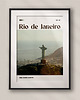 plakaty Minimalistyczny plakat Rio de Janeiro Brazylia