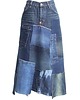 spódnice maxi Długa spódnica jeans AP002