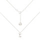 chokery Srebrny choker pancerka z reniferkiem