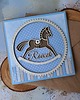 kartki scrapbooking Kartka na roczek dla chłopca