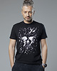 t-shirty męskie T-shirt męski czaszka czarny