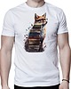 t-shirty męskie Koszulka lis książki fantasy