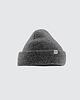czapki damskie Czapka beanie odblaskowa szara