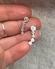 kolczyki srebrne Kolczyki srebrne robaczki silver 999/925
