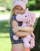 misie i maskotki Bladoróżowy handmade jednorożec w rozmiarze XL