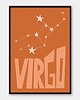 plakaty Plakat PANNA - VIRGO Znaki Zodiaku Gwiazdozbiór