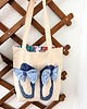torby na ramię Torba SHOPPER BAG 100% bawełna zero waste denim BALETKI