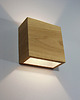 kinkiety Lampa drewniana Kinkiet Dąb 20 cm x 20 cm DREWNO