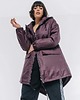 kurtki damskie Kurtka / płaszcz typu parka burgundowa