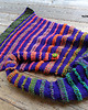 szale damskie UNIKAT szal-kameleon "Purple & Rainbow"