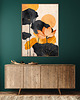 plakaty Liście lotusu - Plakat, druk - Chiński Orient, Harmonia Zen, Wabi Sabi #114