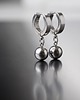 kolczyki srebrne Alloys Collection  /Ball silver/ vol. 3 - kolczyki