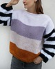 swetry damskie  Sweter kolorowe pasy