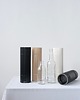 wazony Zestaw 3-ch wazonów 71V01.300.WHITE/BROWN/BLACK z dnem / zero waste / eco