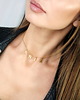 chokery Choker ozdobiony literkami WYBIERZ DOWOLNE IMIĘ!