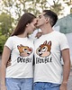 t-shirt damskie Koszulki dla pary Double trouble