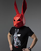 t-shirty męskie T-shirt męski  królik czarny