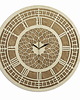 zegary DEKORACYJNY ZEGAR WIKTORIAŃSKI, BIG BEN, VINTAGE, RETRO,BEJCA L ( 60 x 60 cm )