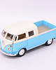 misie i maskotki Metalowa zabawka auto VW Bus| niebieski pastelow