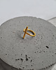 pierścionki złote Pierścionek CROSS złocony na wymiar