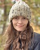 czapki damskie Buran - zimowa czapka z wełny peruwiańskiej plamy atramentu