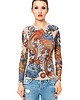 t-shirt damskie Bluzka z tatuażem Japan Style