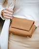saszetka nerka Nerka Crossbody camel skórzana NASHE