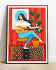 grafiki i ilustracje Guitar Girl