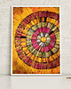 grafiki i ilustracje Mandala pomarańczowa - plakat B2