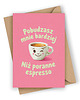 kartki okolicznościowe - wydruki Kartka walentynkowa- Pobudzasz mnie bardziej niż poranne espresso