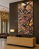 obrazy Obrazy do salonu -  metaliczny płaskorzeźba 80x160cm