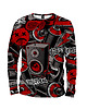 bluzy męskie Koszulka Longsleeve Męska DR.CROW Graffiti Spray
