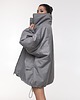 kurtki damskie Kurtka typu bomber oversize grey