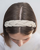 opaski do włosów Lniana opaska warkocz do włosów Natural Linen