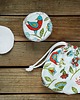 tekstylia - różne Waciki zero waste - 10szt. z woreczkiem - Folk