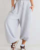 spodnie dresowe damskie Baggy pants grey woman