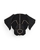 broszki Broszka z psem Black Labrador