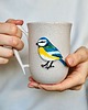 kubki Kubek Ceramiczny Sikorka Modraszka