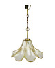 lampy wiszące Szklana lampa wisząca, lata 70