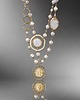 korale Sautoir /white pearls/ vol. 2  - naszyjnik