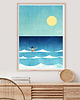 plakaty Wakacje nad morzem - plakat fine art